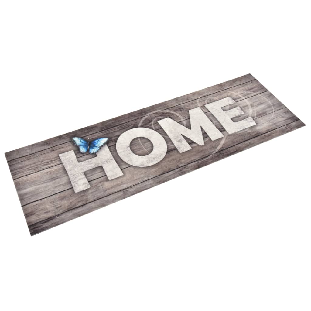 Tapete de cozinha lavável com design home 45x150 cm