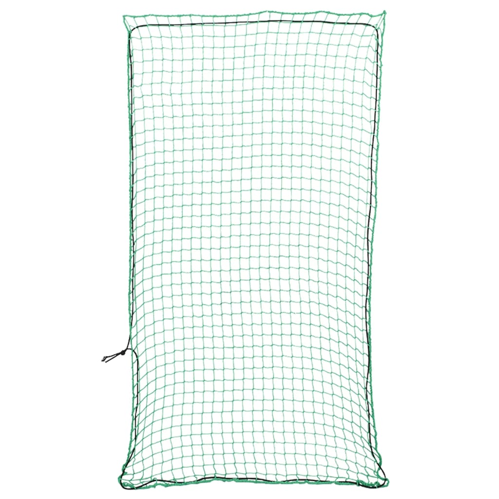 Rede para reboque com corda elástica 6x3 m PP verde