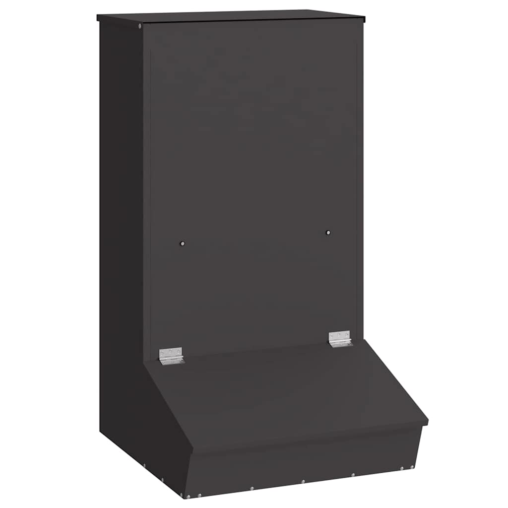 Comedouro para porcos preto 55 x 51 x 91,5 cm