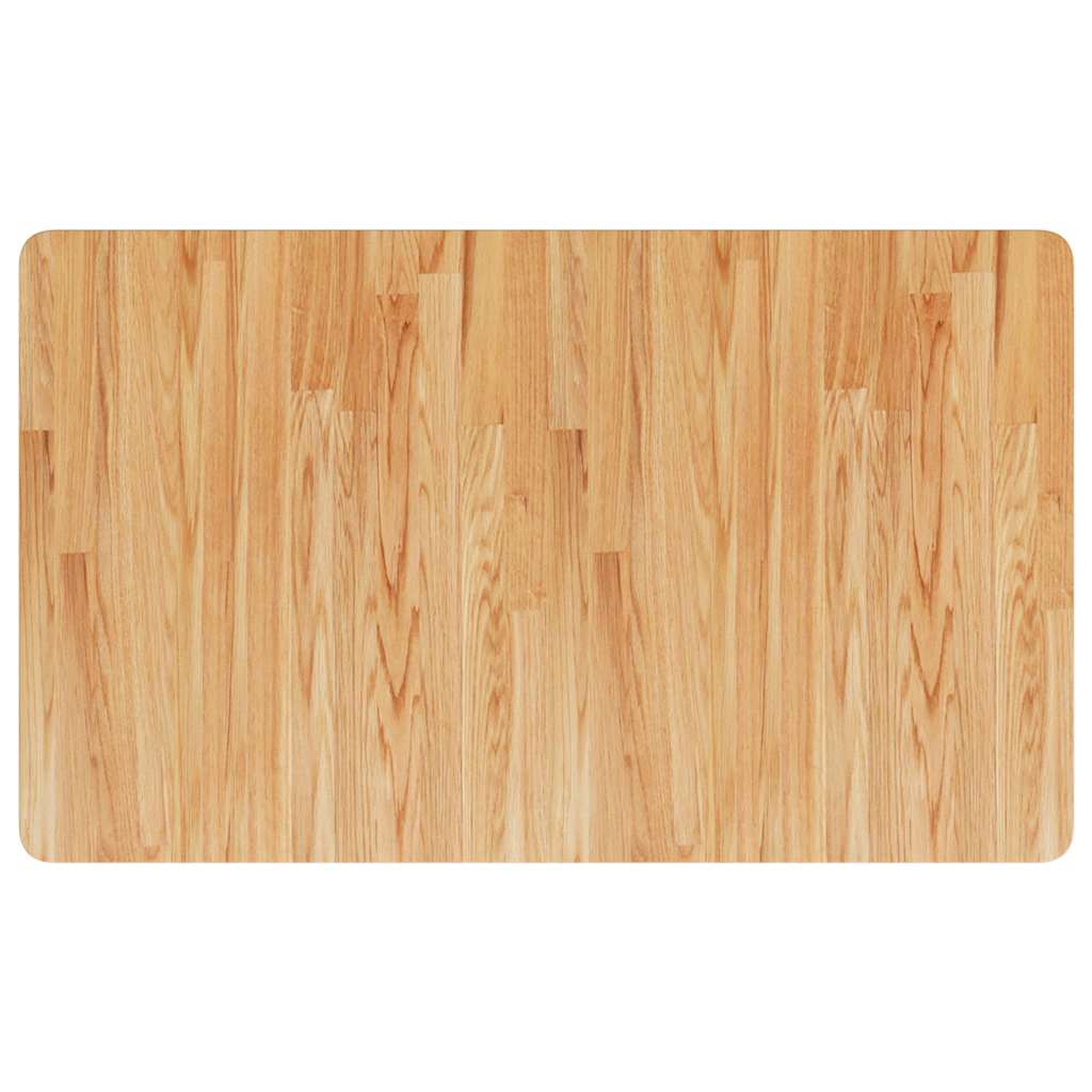 Bancada p/ wc 100x60x2,5 cm madeira tratada castanho-claro
