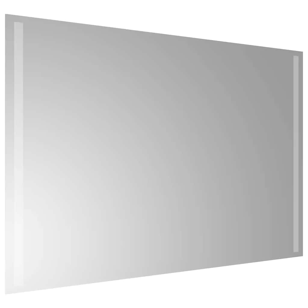 Espelho de casa de banho com luzes LED 90x60 cm