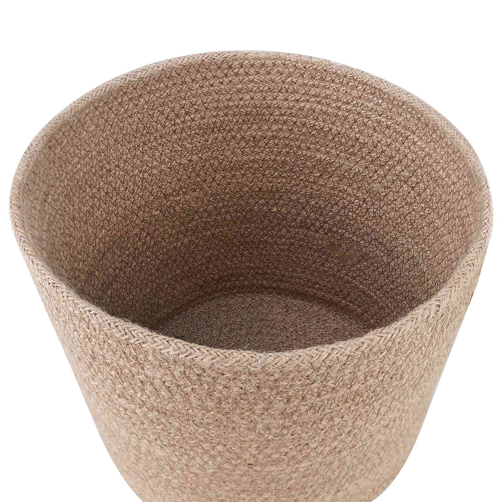 Conjunto de vasos de planta 2 unid. natural ø 21 x 21 cm