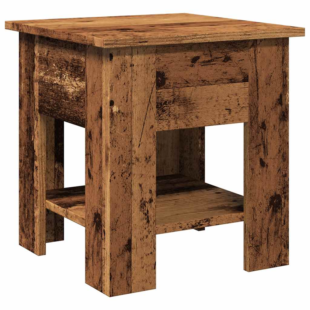 Mesa de centro 40x40x42 cm derivados de madeira madeira velha