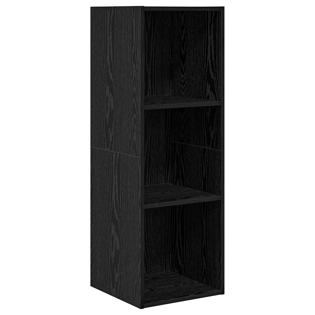 Conjunto de móvel de TV 37 x 37 x 107 cm carvalho preto