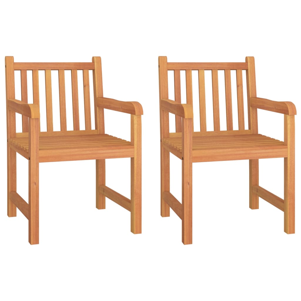 3 Pcs conjunto de jantar para jardim madeira de teca maciça
