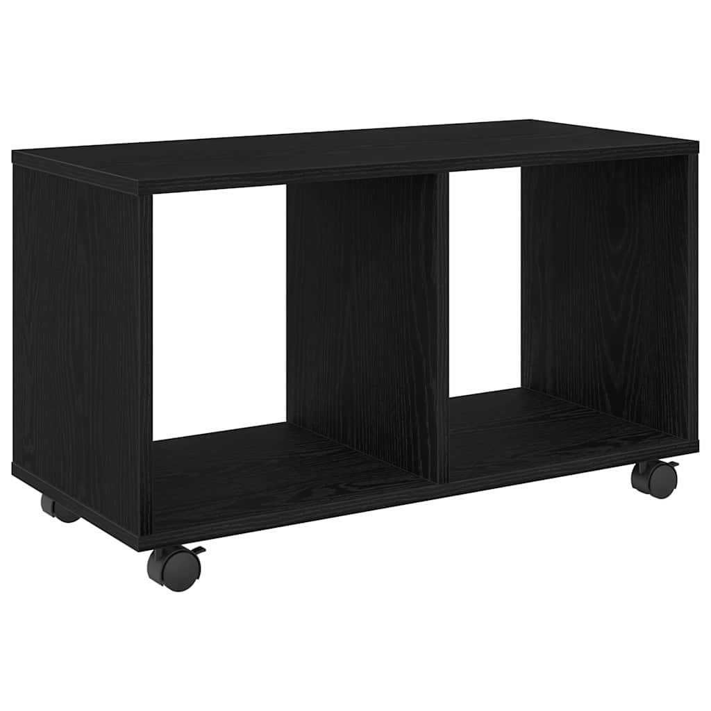 Mesa de apoio carvalho preto 72 x 33 x 42,5 cm