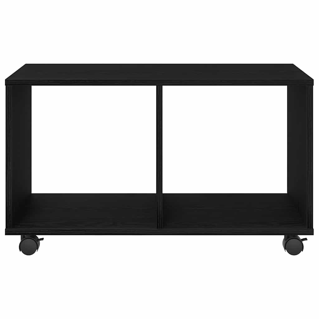 Mesa de apoio carvalho preto 72 x 33 x 42,5 cm