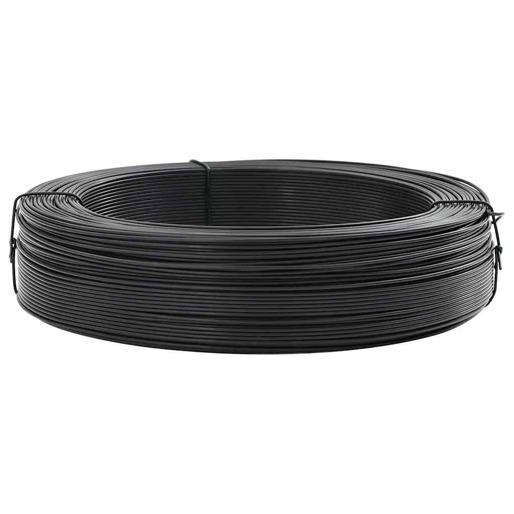 Arame para prender cerca 250 m 1,6/2,5 mm aço antracite