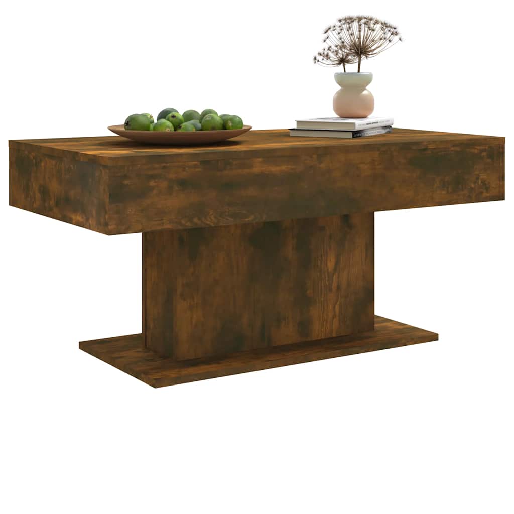 Mesa de centro 96x50x45 cm derivados de madeira carvalho fumado