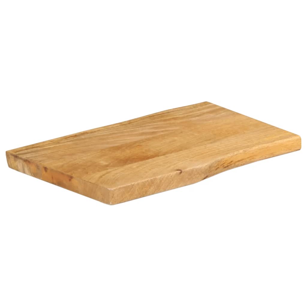 Tampo de mesa c/ borda viva 50x40x2,5 cm mangueira maciça