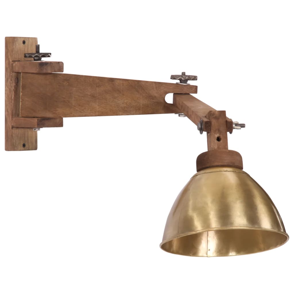Candeeiro de parede 25 w e27 bronze antigo