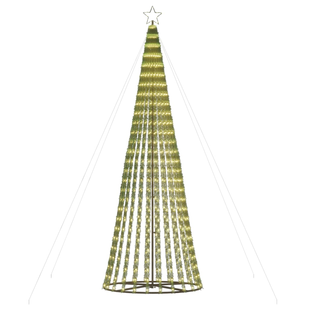 LED árvore de natal 688 leds branco quente 300 cm