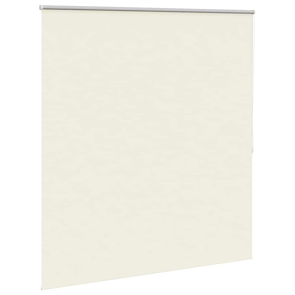 Cortina de rolo blackout, 164,4 x 175 cm, largura do tecido 160 cm, branco-creme