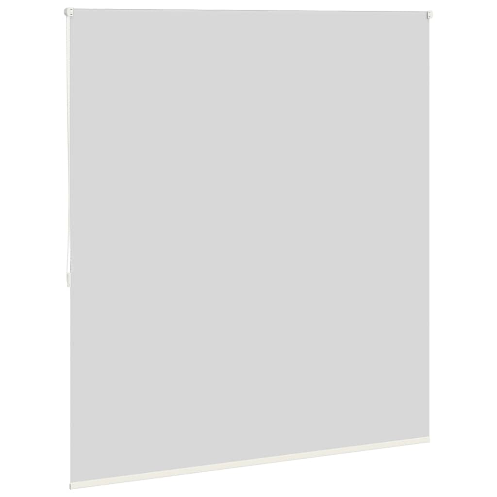 Cortina de rolo blackout, 164,4 x 175 cm, largura do tecido 160 cm, branco-creme