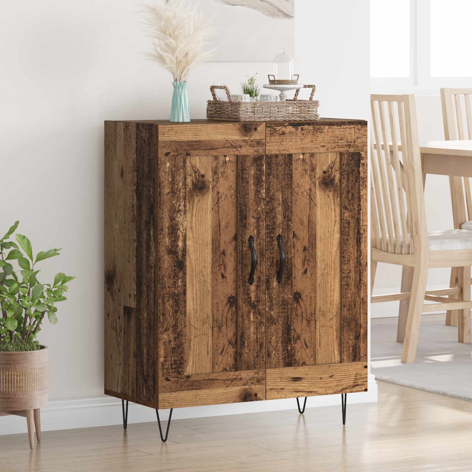Buffet madeira antiga 69,5 x 34 x 90 cm