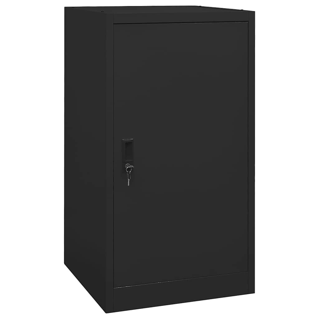 Armário para selas 53x53x105 cm aço preto
