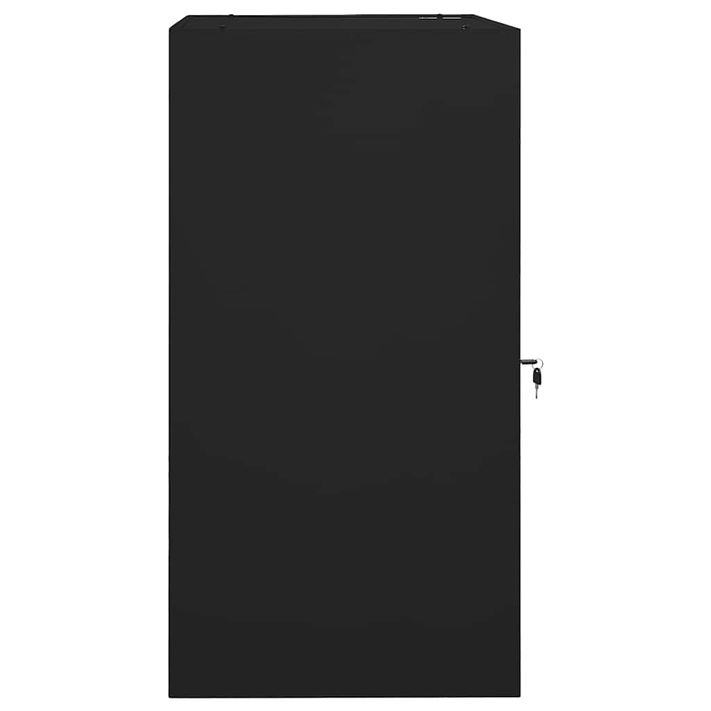 Armário para selas 53x53x105 cm aço preto