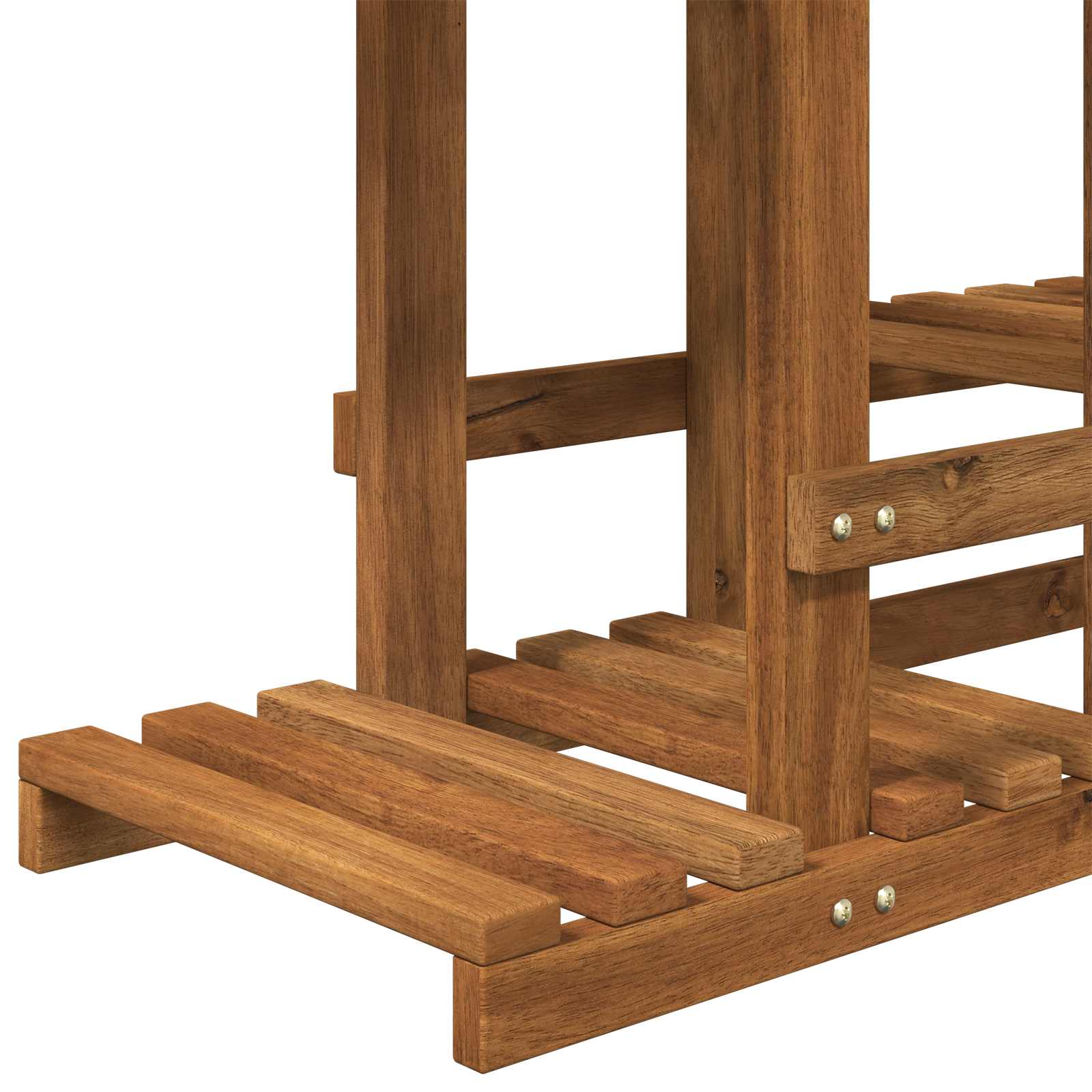 Suporte para plantas natural 118 x 25 x 96,5 cm