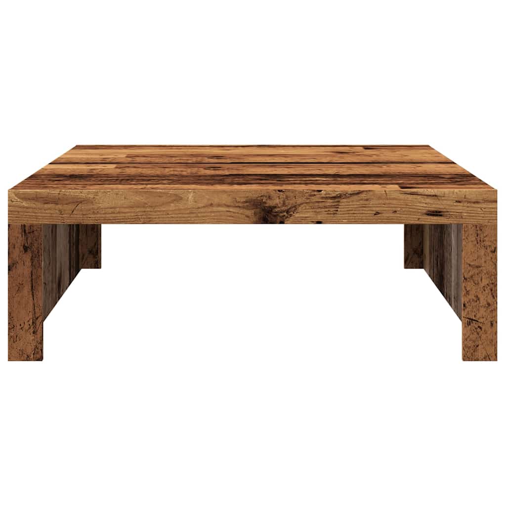 Mesa de centro 100x100x35 cm deriv. de madeira madeira velha