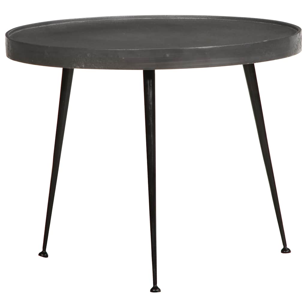 Mesas de centro 2 pcs derivados de madeira preto