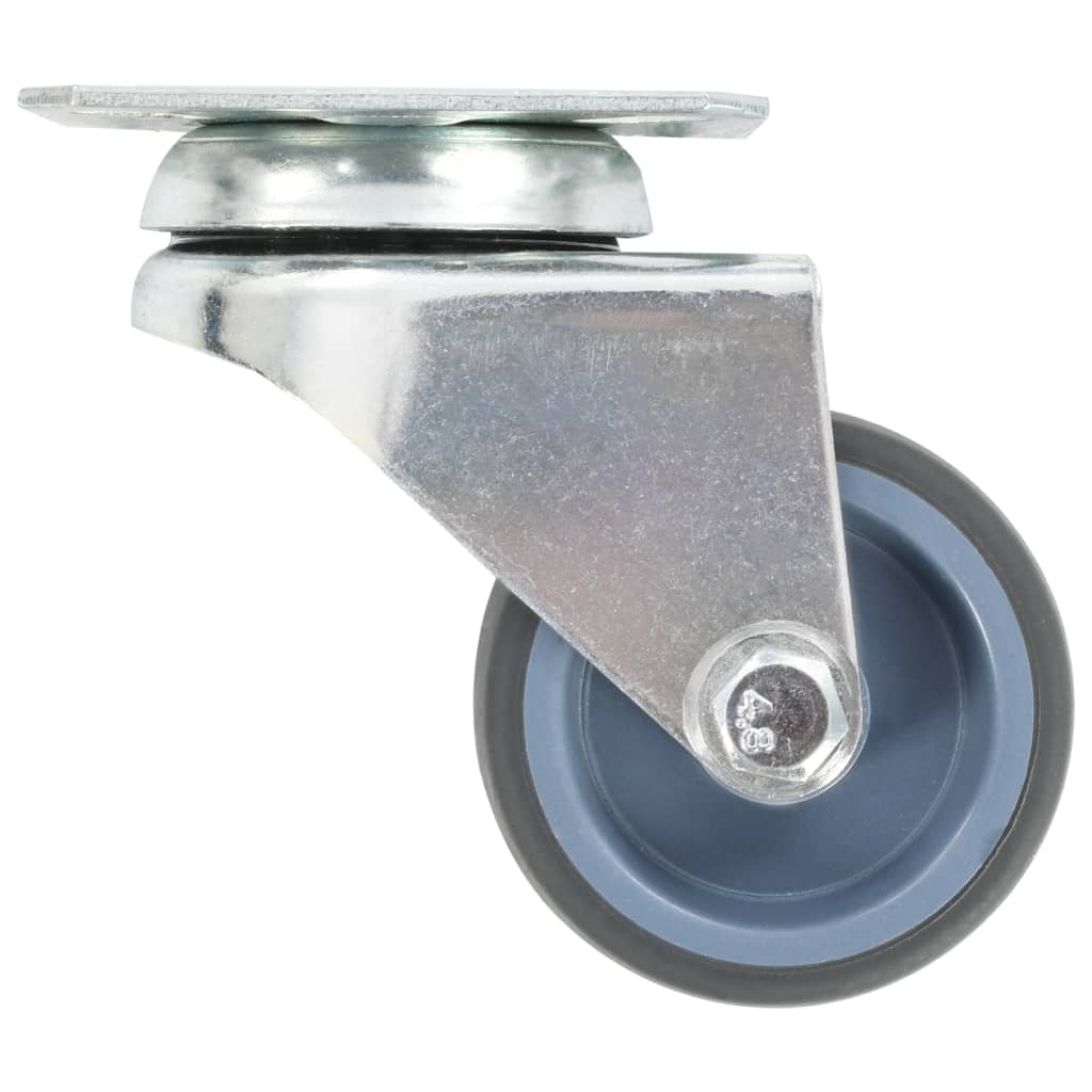 16 Pcs rodas giratórias duplas 50 mm