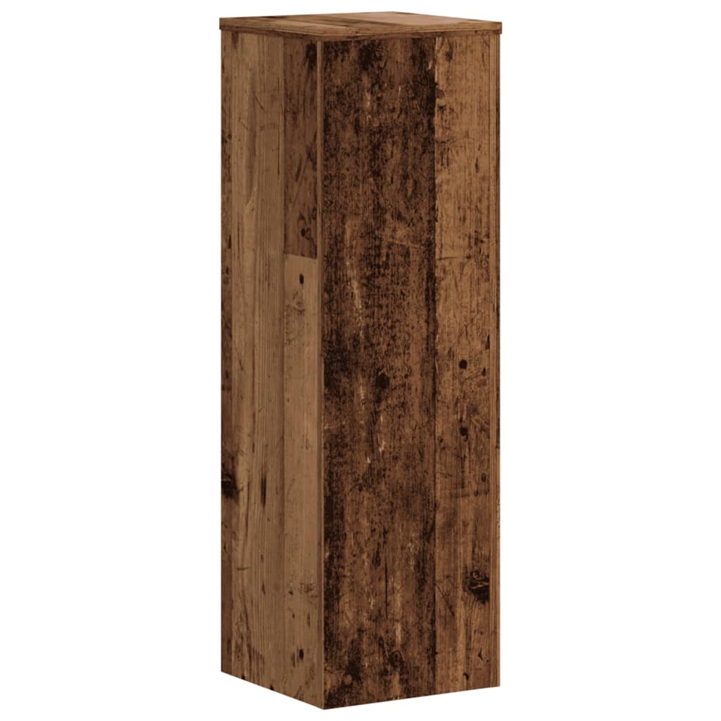 Suportes p/ plantas 2 pcs 25x25x80 cm derivados de madeira