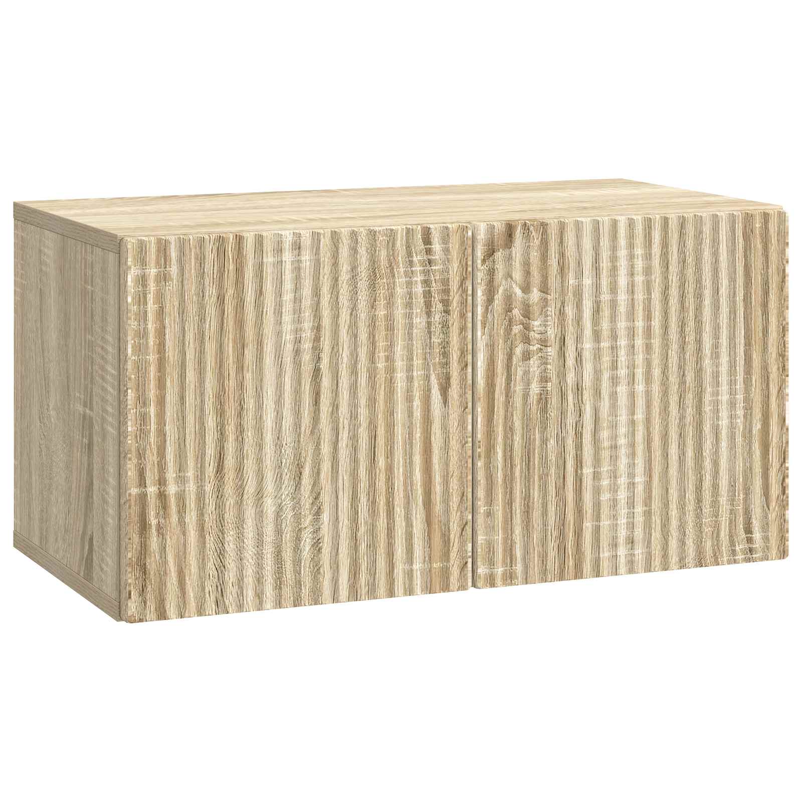 Gabinete de TV de parede carvalho sonoma 59,5 x 31 x 30 cm