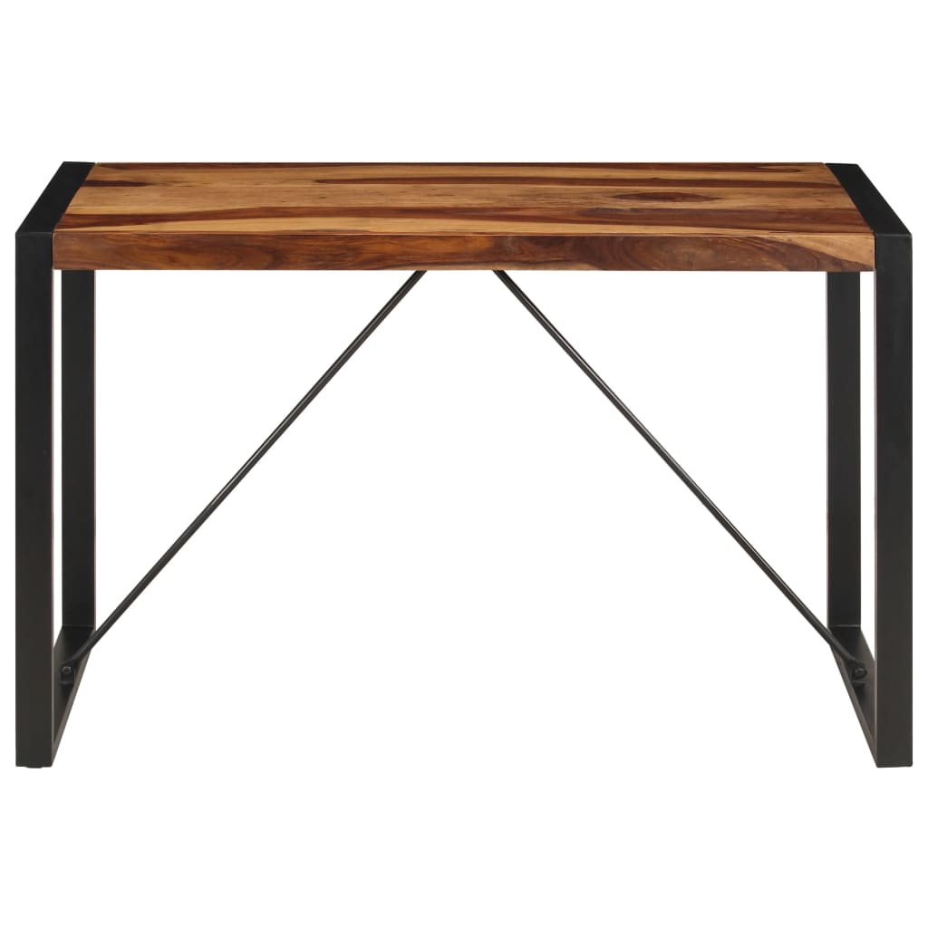 Mesa de jantar 120x60x76 cm madeira de acácia maciça