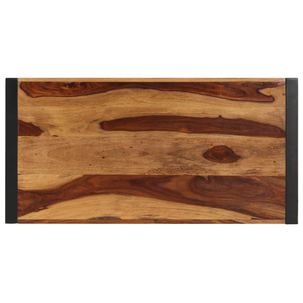 Mesa de jantar 120x60x76 cm madeira de acácia maciça