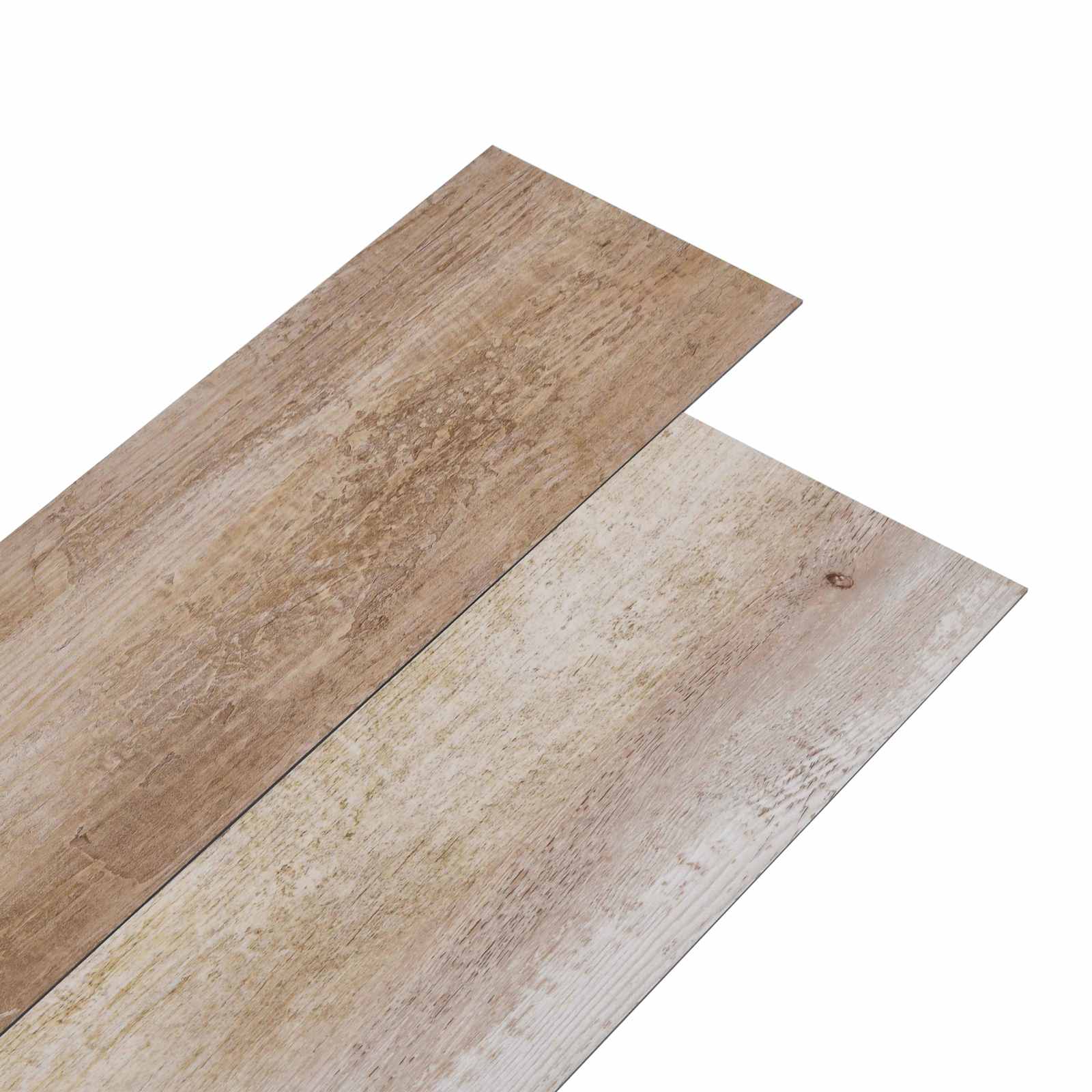 Pranchas de piso madeira lavada 5,02 m² 36 unid. PVC