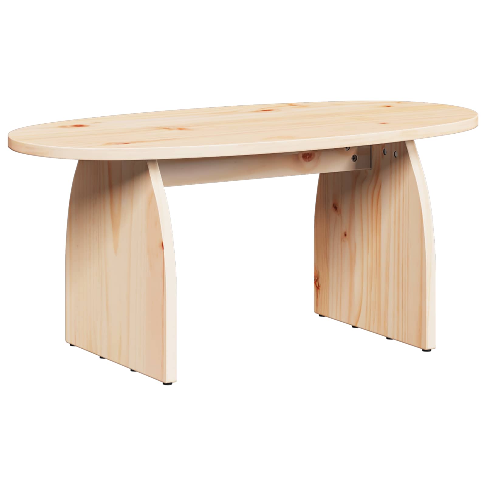 Mesa de centro castanho 80 x 40 x 35 cm