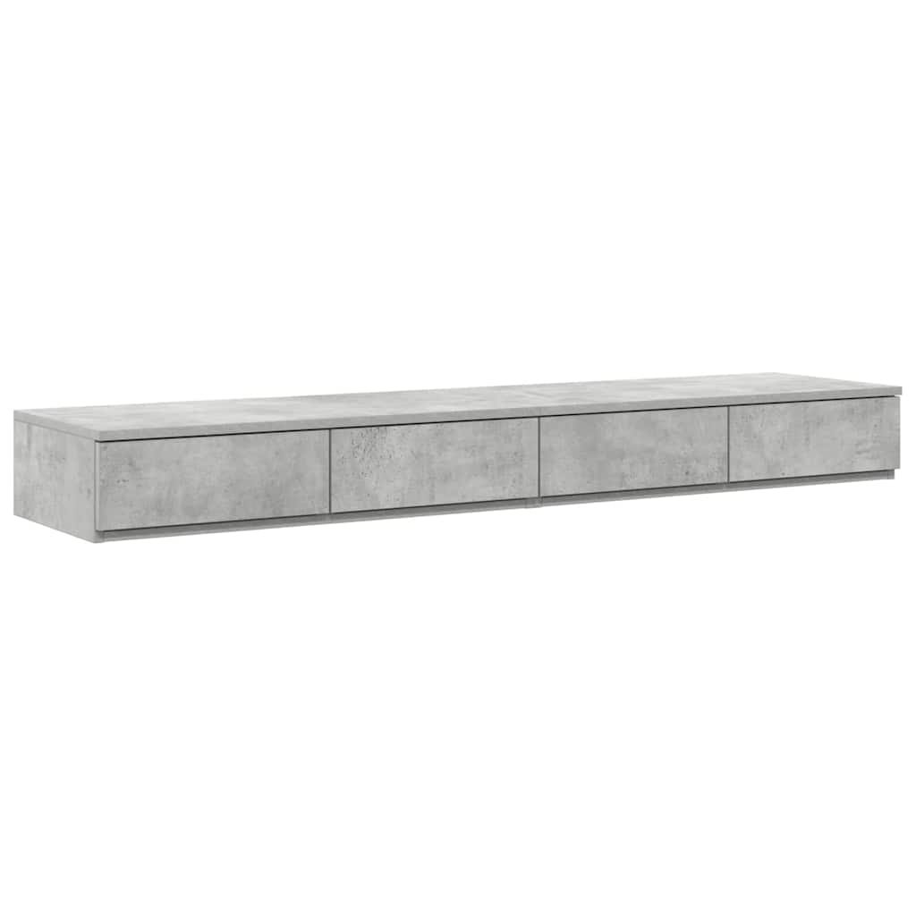 Gavetas de cama cinzento 135 x 36,5 x 16,5 cm