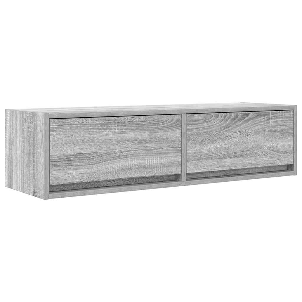 Gabinete para TV 100 x 31 x 25,5 cm sonoma cinzento