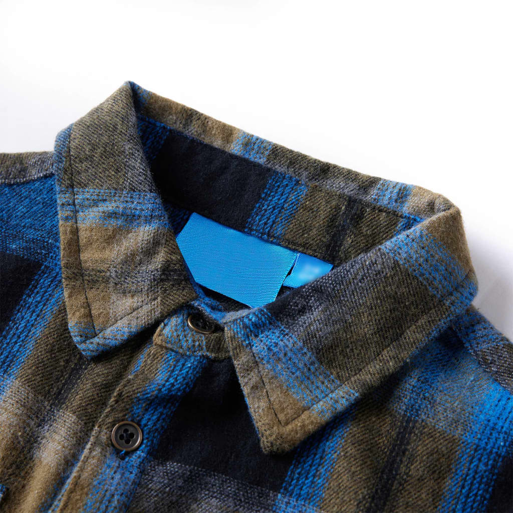Camisa de criança com gola virada 116
