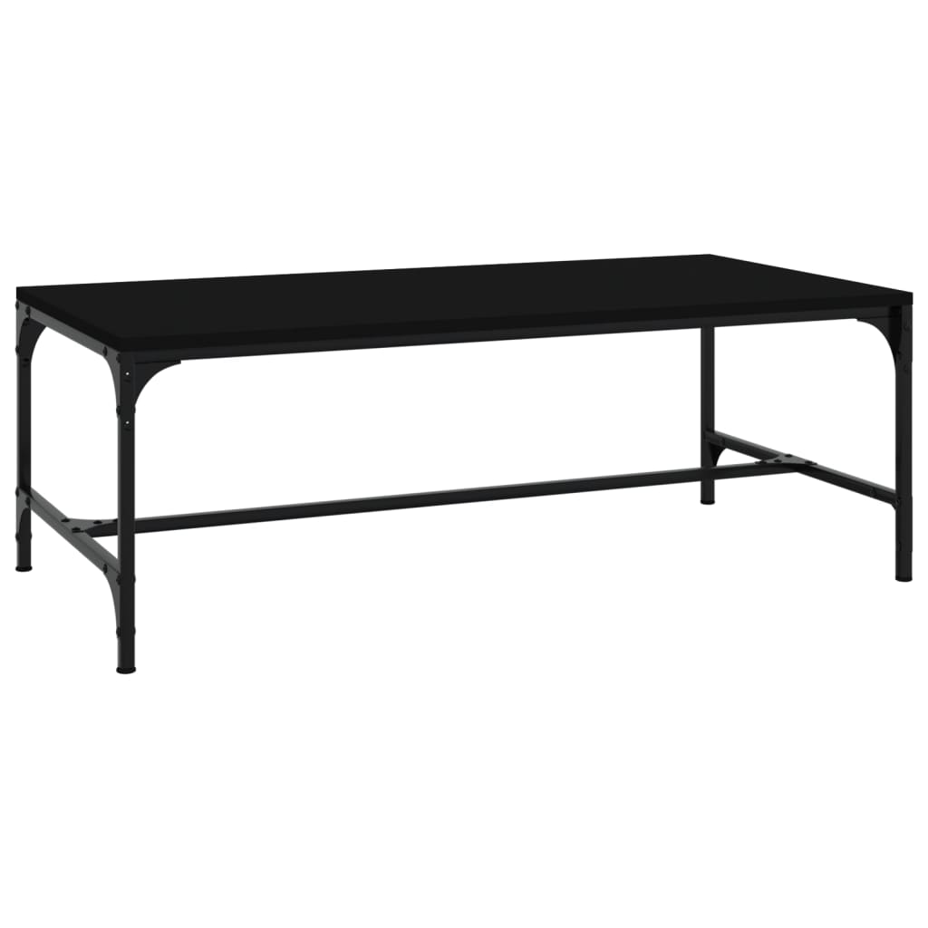 Mesa de centro 100x50x35 cm derivados de madeira preto