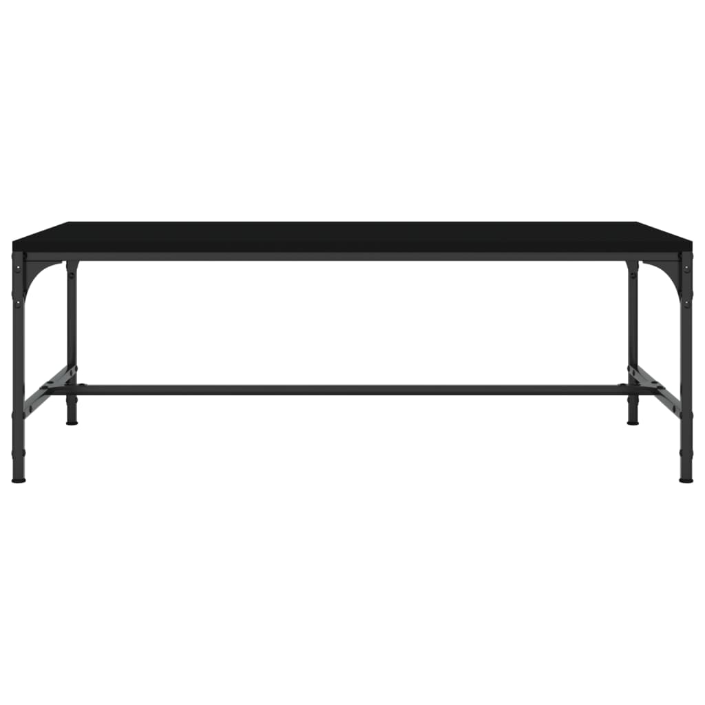 Mesa de centro 100x50x35 cm derivados de madeira preto