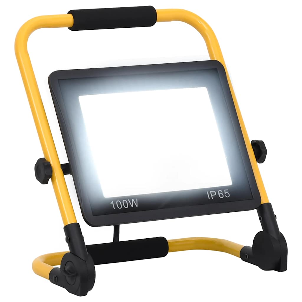 Projetor c/ iluminação LED e pega 100 w branco frio