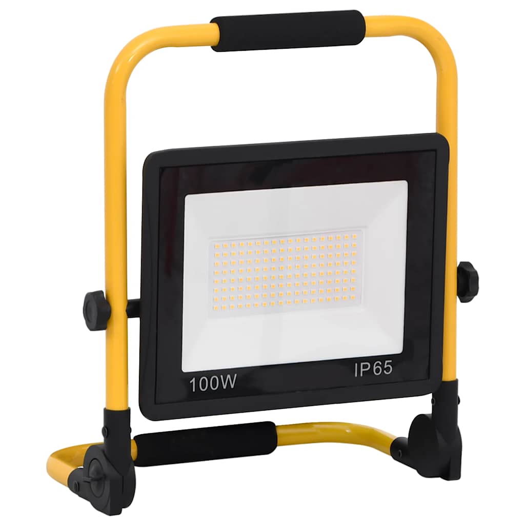 Projetor c/ iluminação LED e pega 100 w branco frio