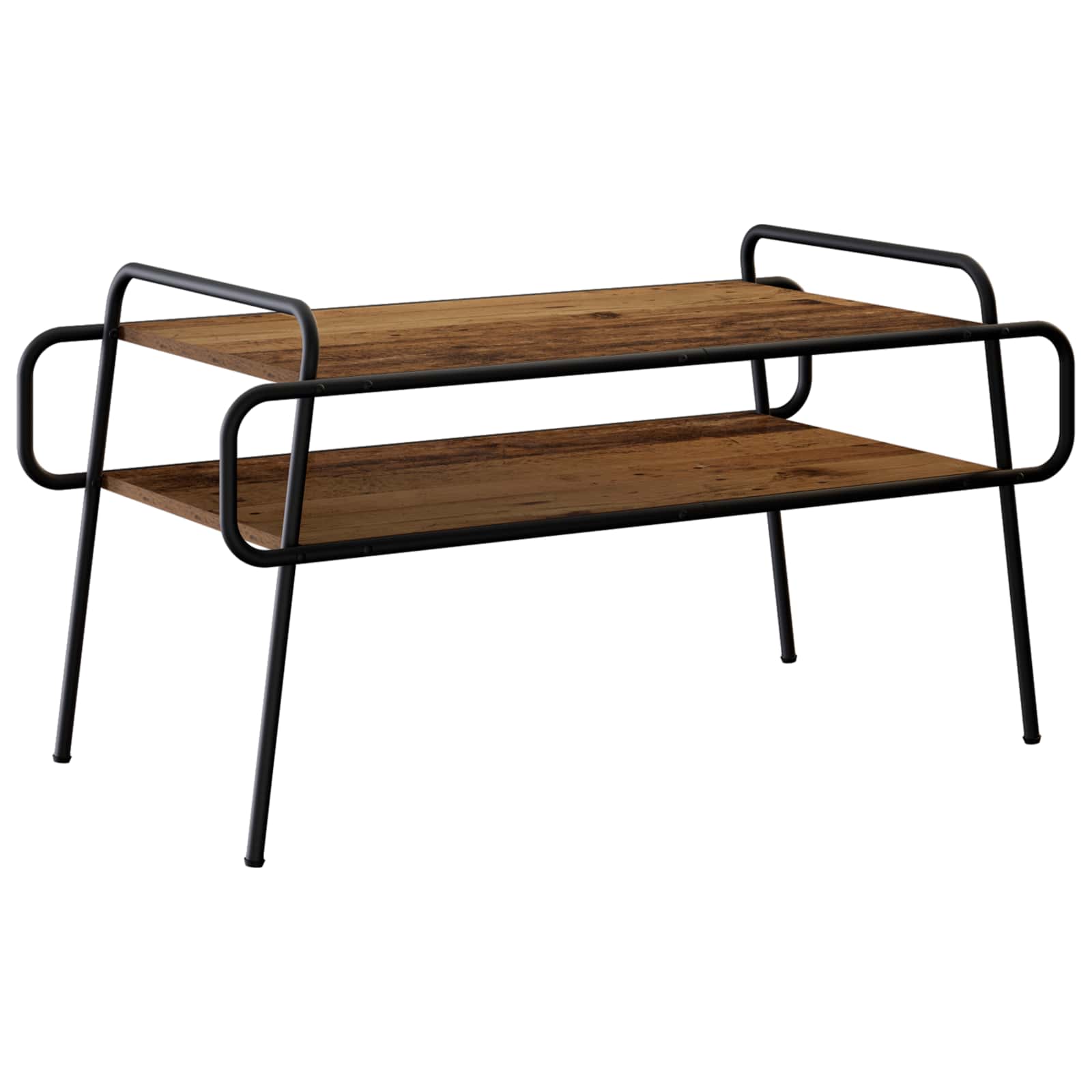 Mesa de centro madeira antiga 100 x 50 x 51 cm