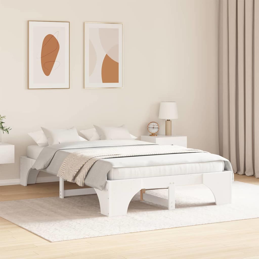 Estrutura da cama branco 135 x 190 cm