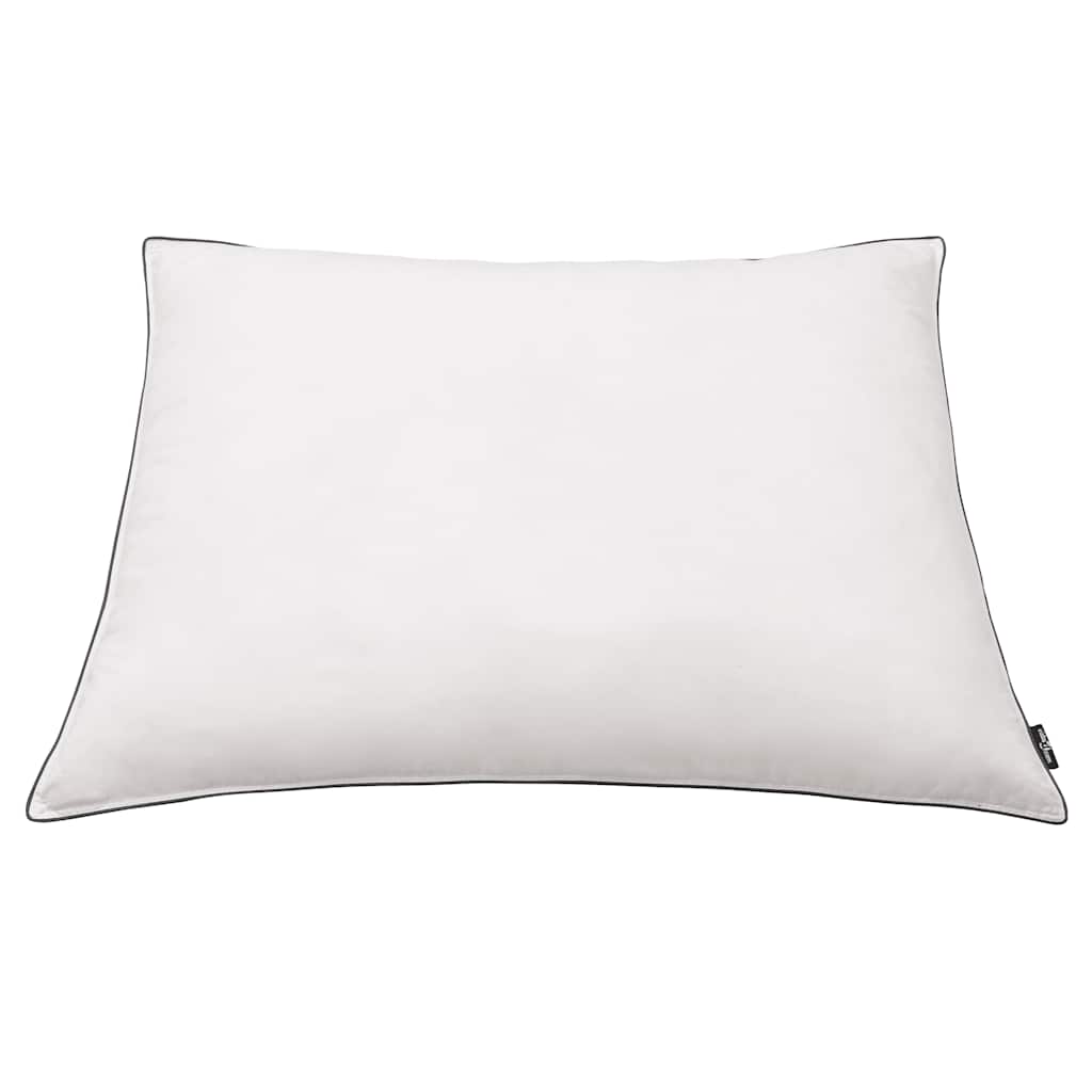 Almofadas 2 pcs enchimento de penugem/penas 70x60 cm branco