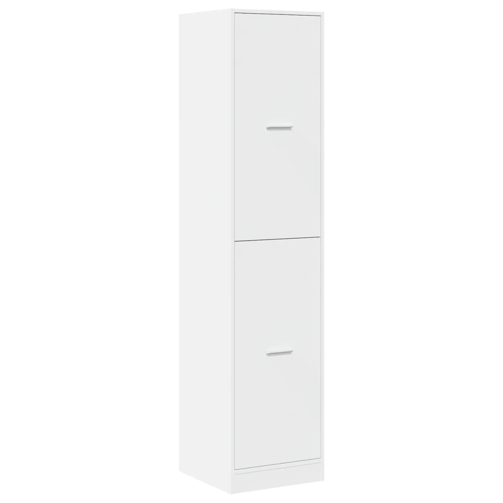Armário boticário 40x41x174,5 cm derivados de madeira branco