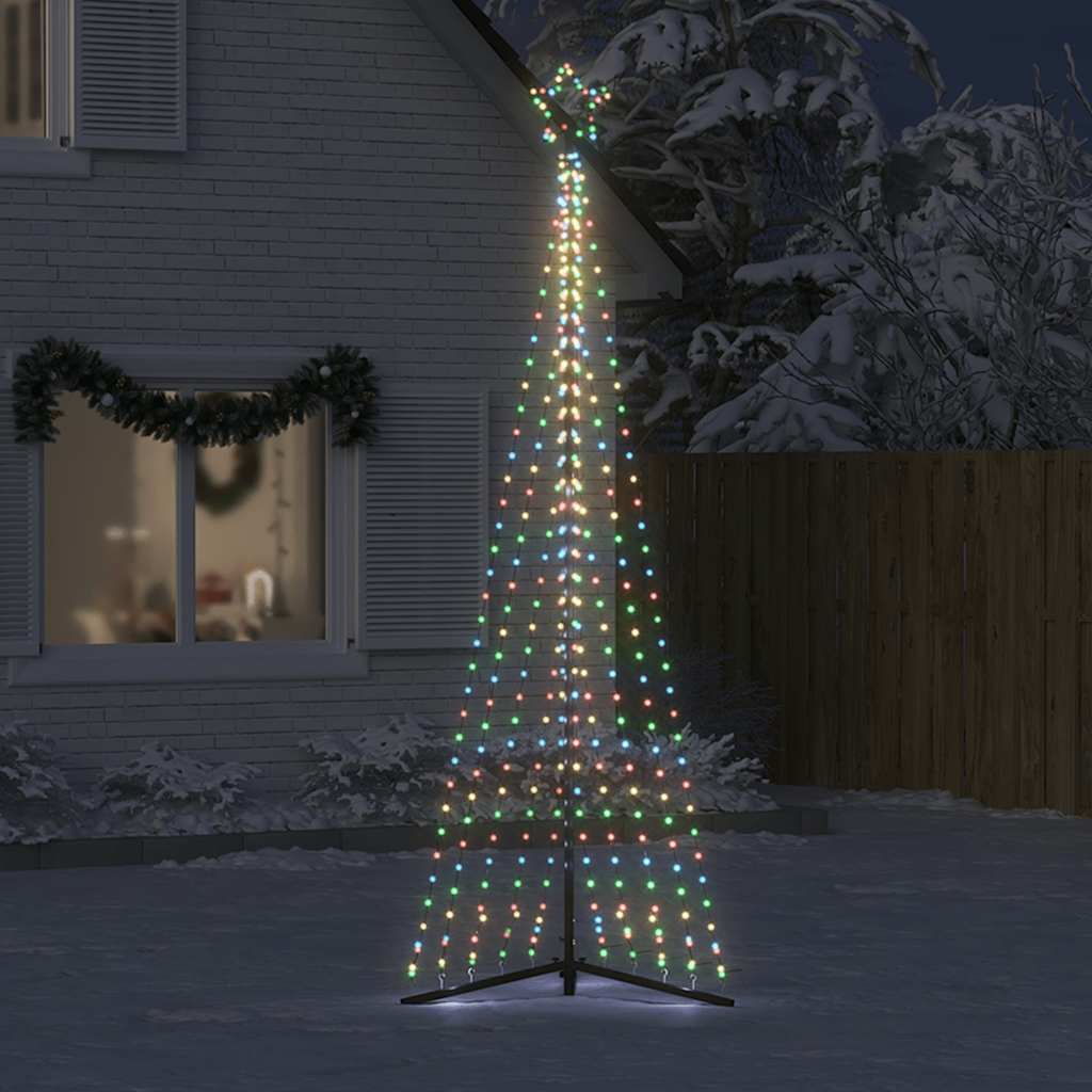 LED árvore de natal 495 leds coloridos 300,5 cm