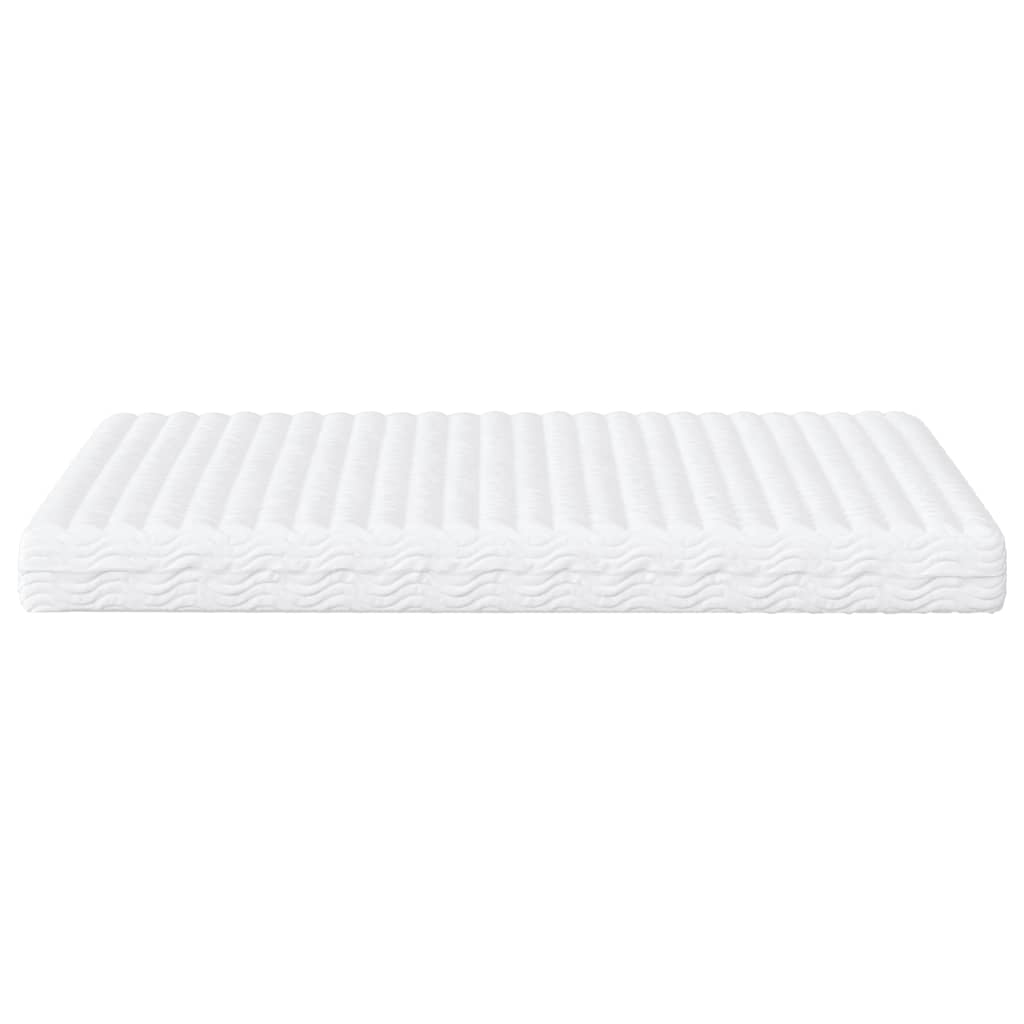 Colchão de espuma 160x200 cm dureza h2 h3 branco