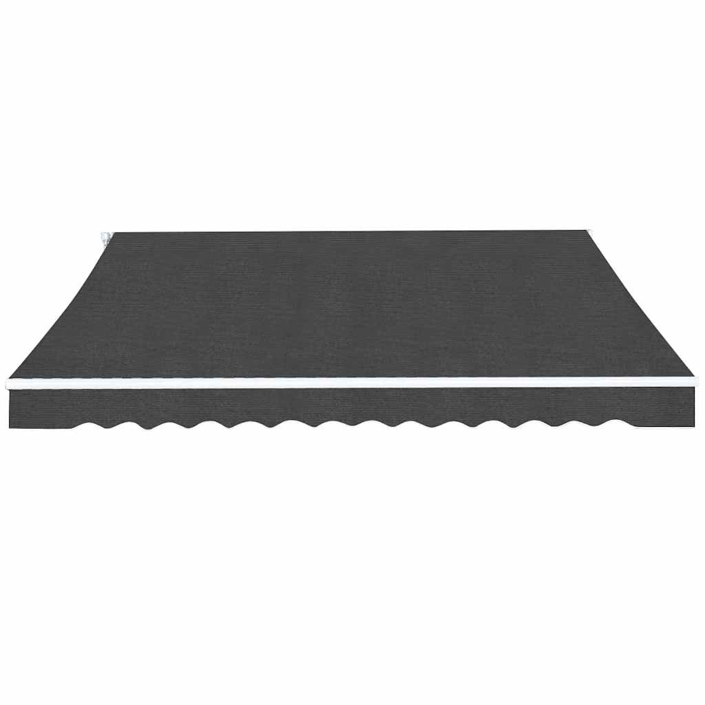 Toldo dobrável manual 500 cm antracite