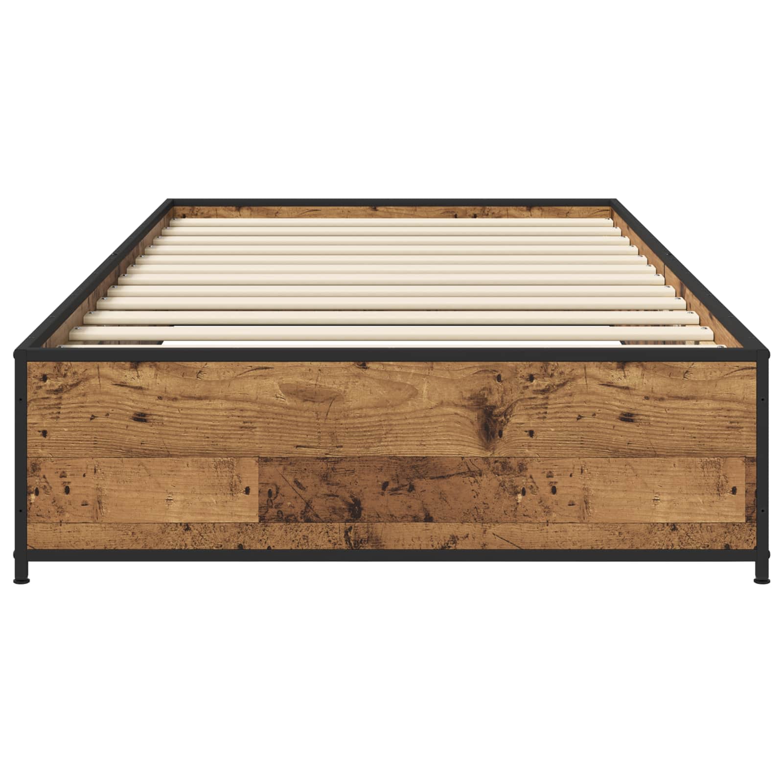 Estrutura da cama madeira antiga 80 x 200 cm
