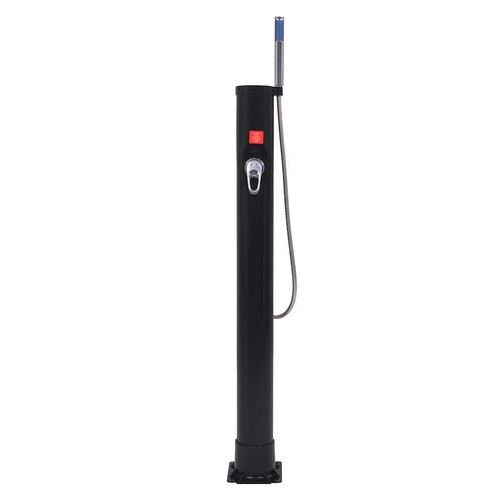 Chuveiro solar 8 l PVC aço