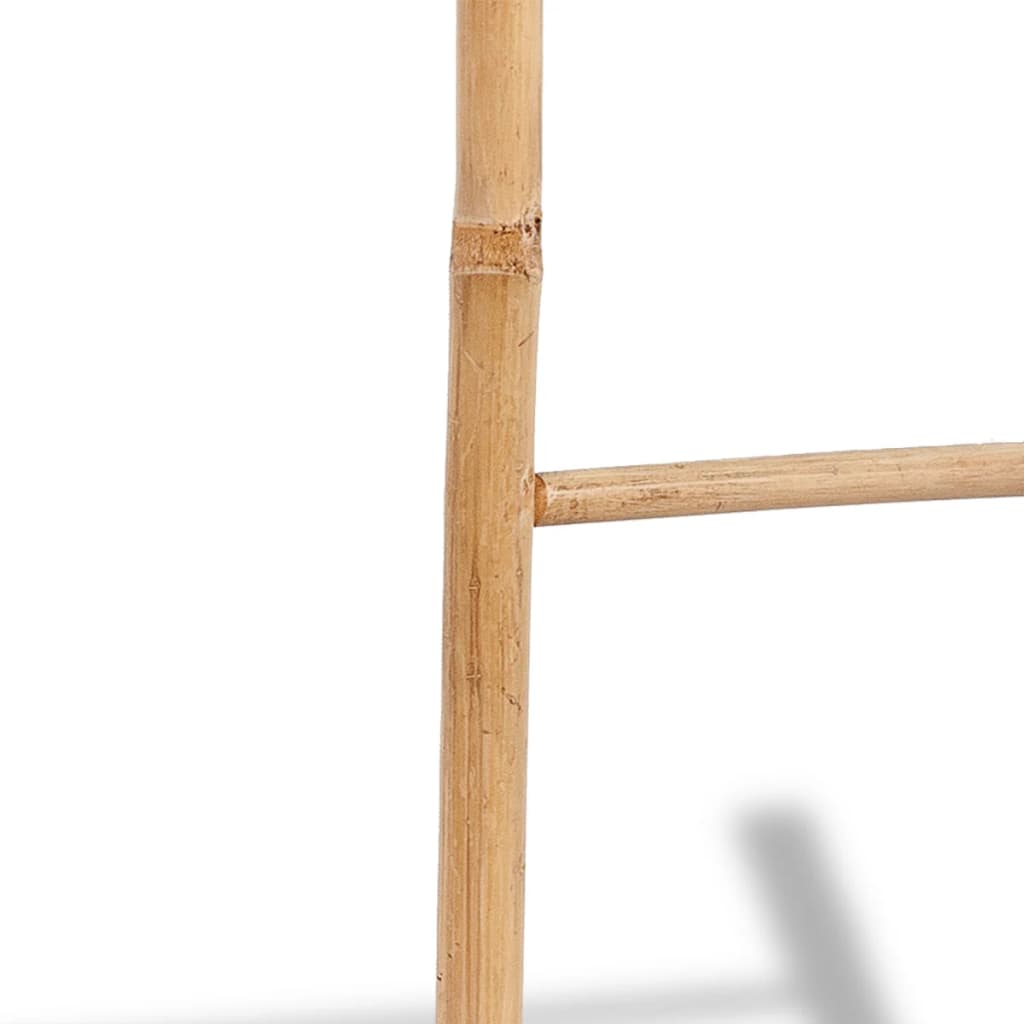 Escada para toalhas de bambu com 6 degraus