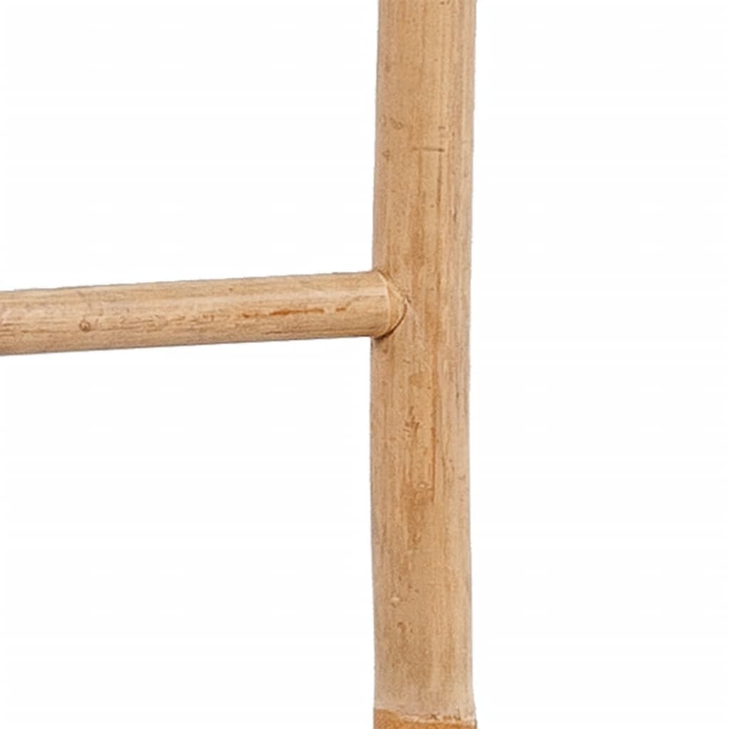 Escada para toalhas de bambu com 6 degraus