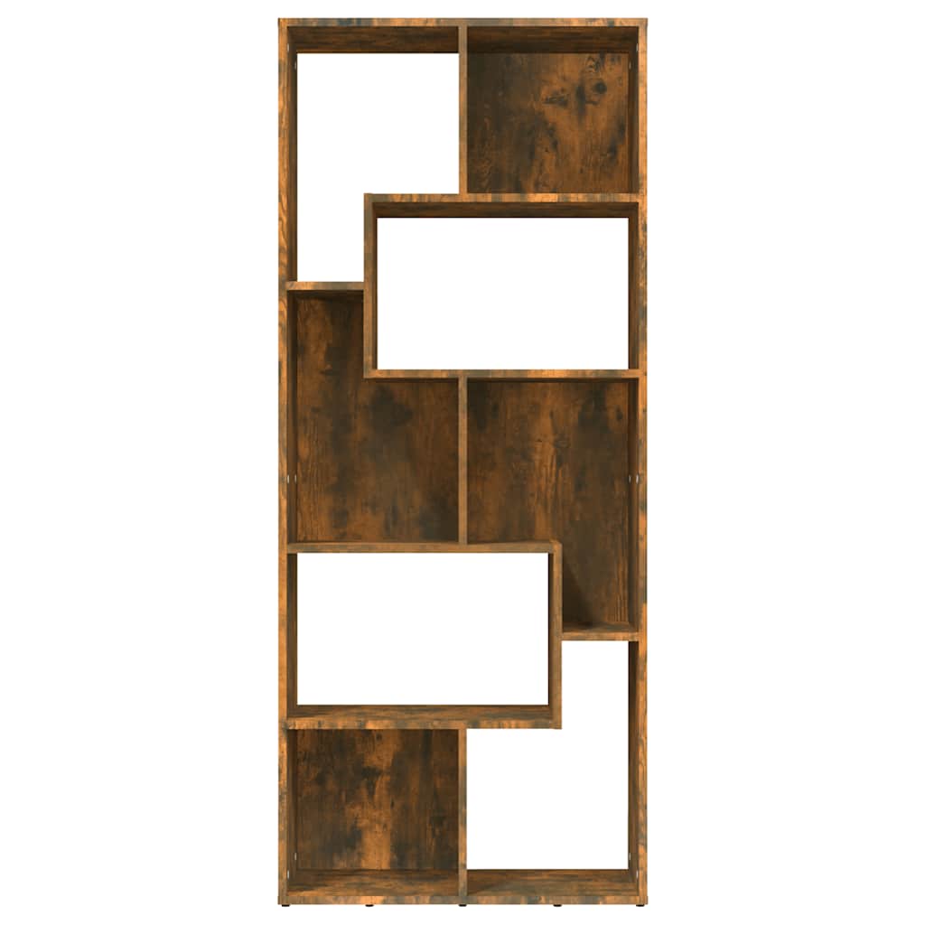 Estante 67x24x161 cm derivados de madeira carvalho fumado